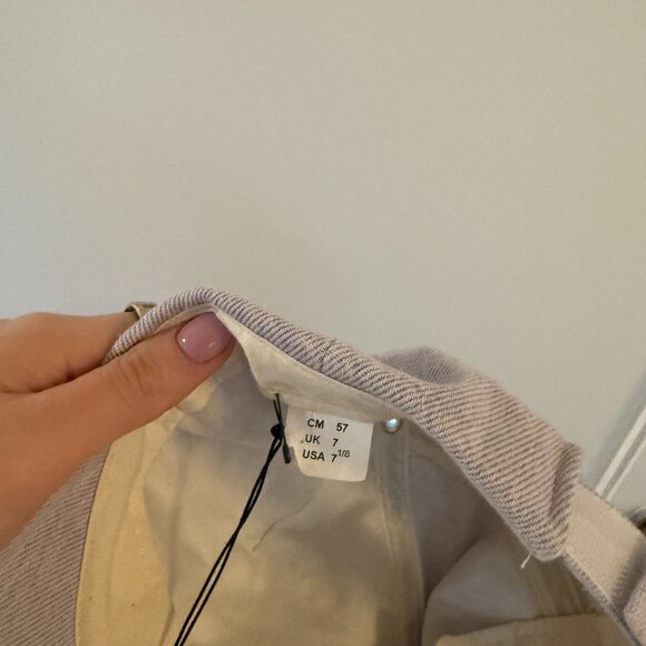 NWT Isabel Marant Tyron Denim Baseball Cap Embroidered Logo Blue - Picture 7 of 7